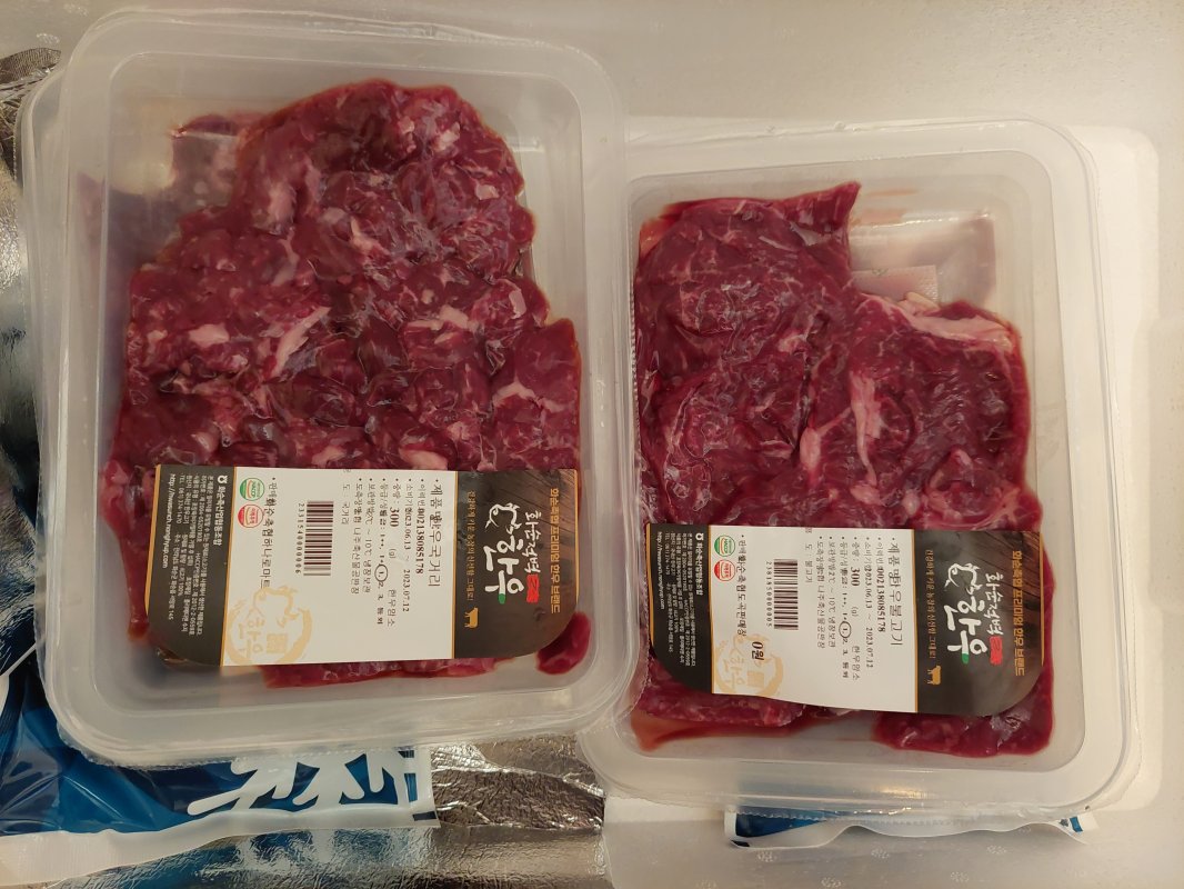 불고기 300g 화순적벽한우 1등급이상 