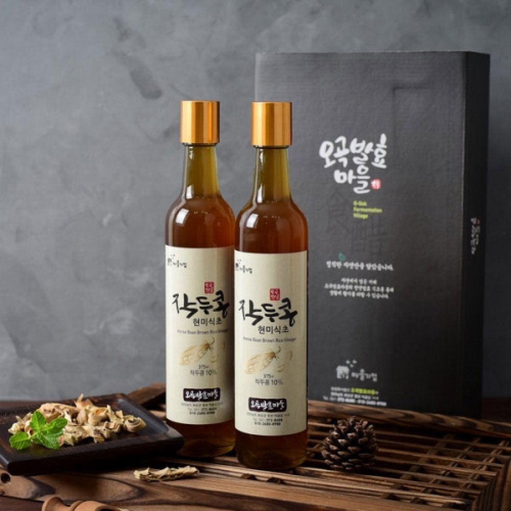3년숙성 작두콩현미식초 375ml×2