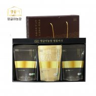 국내산 현미버섯 선물세트 (린테우스 상황버섯 300g X 2팩 + 동충하초 300g X 2팩)