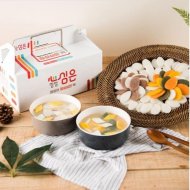 (설특가전)심은솜씨 선물세트 떡국 1호 (흰떡국 1kgx1 + 파프리카떡국 1kgx1)