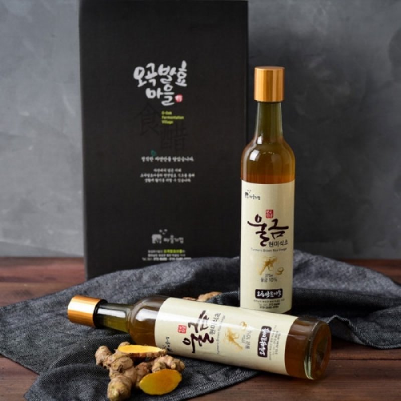 3년숙성 울금현미식초 375ml×2